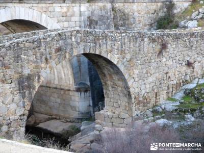 Puentes Medievales Río Manzanares; ropa termica deportiva membranas impermeables refugio bujaruelo